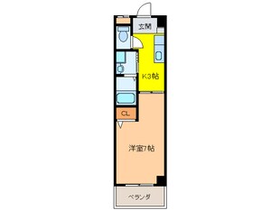 サンシティ畑江通の物件間取画像